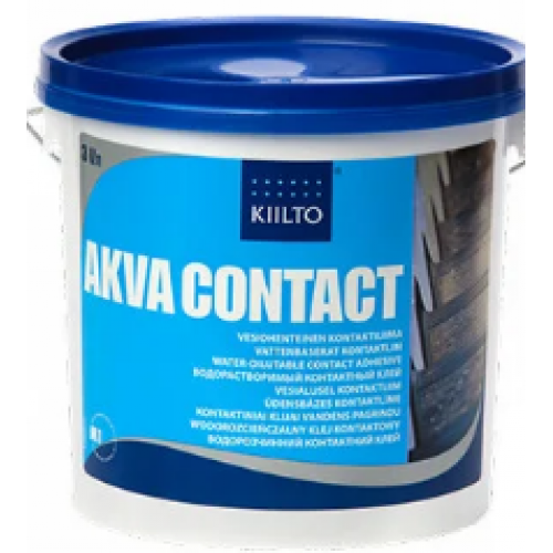  Водорастворимый контактный клей Kiilto Akva contact  - изображение 1