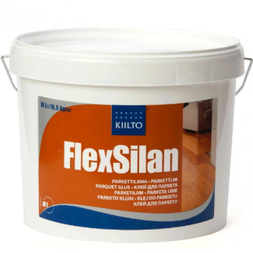 Клей для эластичного прикрепления Kiilto "FLEX SILAN"  16.5 кг - изображение 1