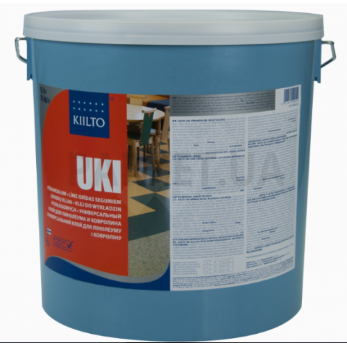 Универсальный клей для линолеума и ковролина Kiilto UKI 15 кг - изображение 1