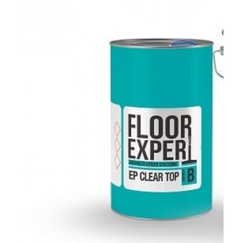 Двухкомпонентная эпоксидная смола FLOOR EXPERT EP CLEAR TOP компонент B 3.33 кг - фото 1