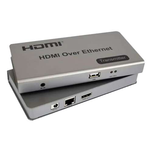 Активный приемник/передатчик HDMI-USB +IR по RJ45 до 120 м - фото 1