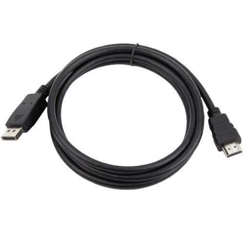 Кабель DisplayPort to HDMI 1.8m - фото 1