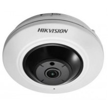 5Мп Fisheye IP видеокамера Hikvision с функциями IVS и детектором лиц