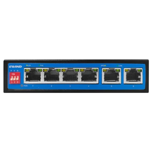 Коммутатор 6 портов неуправляемый - фото 1