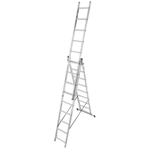 Универсальная 3-секционная лестница 3х9 ст - фото 1