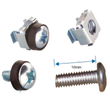 Набор крепления M6 (винт, шайба, гайка)