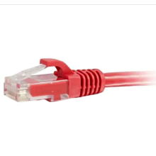 Патч-корд литой красный UTP, RJ45 0,5m, кат.