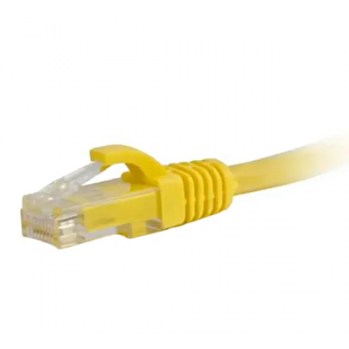 Патч-корд литий жовтий UTP, RJ45 0.5m, кат. 5Е - фото 1