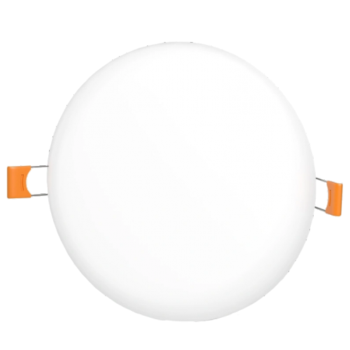 LED світильник безрамковий  круглий - фото 1