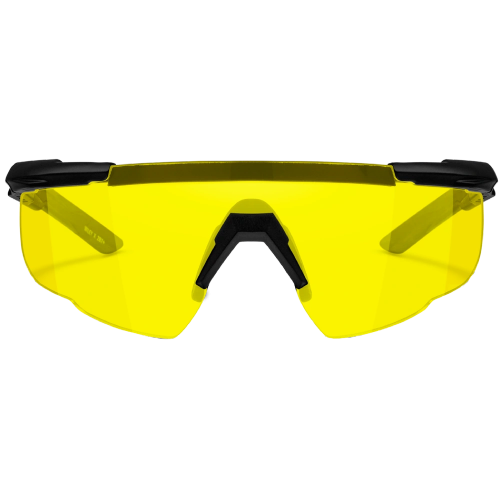 Защитные баллистические очки желтые - фото 1