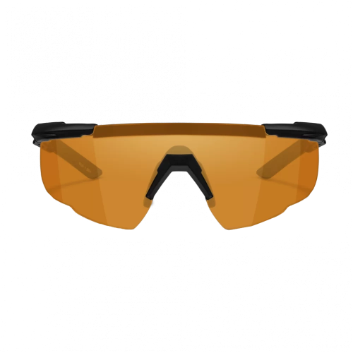 Защитные баллистические очки оранжевые - фото 1