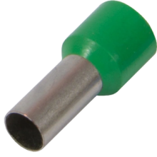Изолированный втулочный наконечник 1,5 кв.мм, зеленый