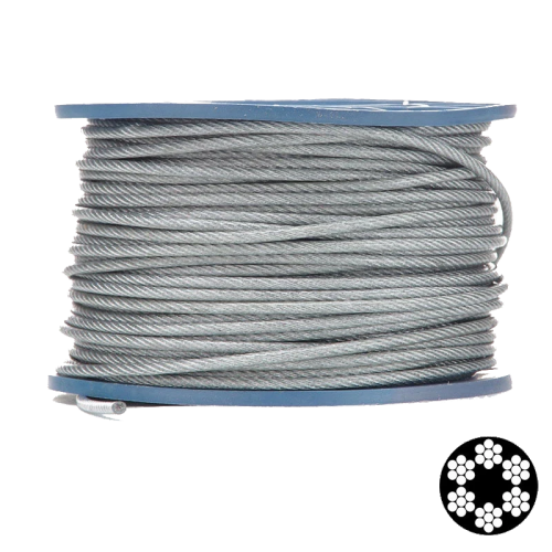 Трос в ПВХ оболонці - фото 1