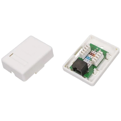 Розетка компьютерная одинарная - фото 1